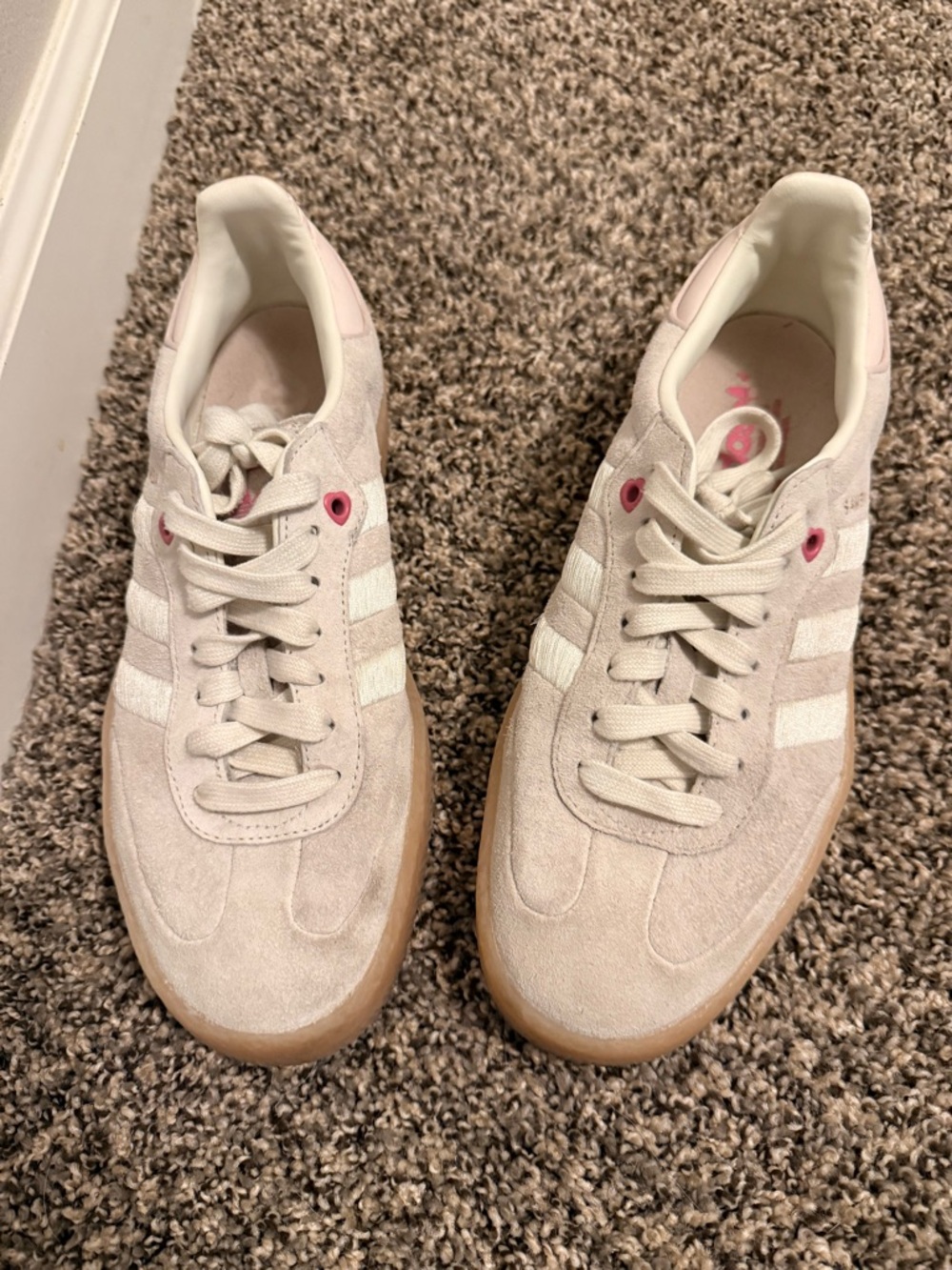 Adidas Sambae Ivory Pink Fusion (Women's Valentine’s Day Collection) - Picture 2 of 7